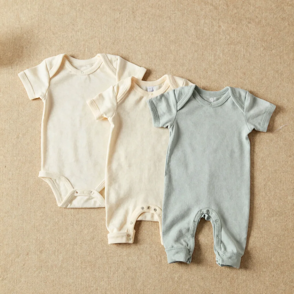 Organic Cotton Newborn Onesie Set