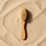 Natural Wooden Goat Hair Baby Brush Set